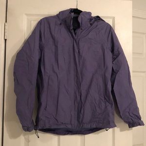 Purple L.L. Bean Rain Coat